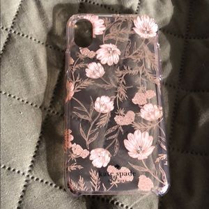 iPhone X Kate spade flower case